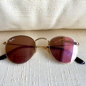 Ray-Ban Pink Round Sunglasses